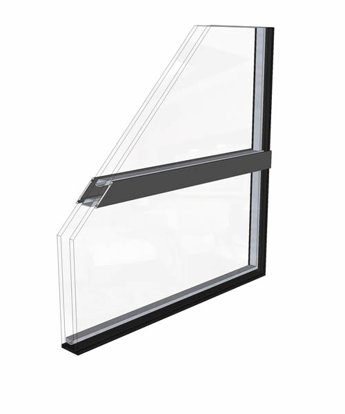 Flat Horizontal Astragal Bars